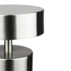 Kabellose Tischlampe | Berührungsempfindliche Nachtlichtlampe mit einstellbarer Lichtfarbe | Pilz-USB-Lampe | HJA29-SILVER