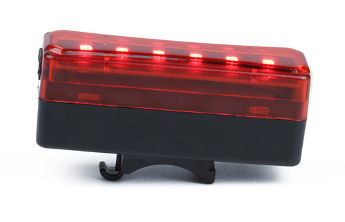 LED Fahrradlicht Set | Radlicht Set bestehend aus Vorderlicht & Rücklicht aufladbar über USB | 2 XM-L T6 CREE LEDs, 1000lm, 6 Leuchtmodi, 1200mAh | 6 LEDs, 4 Leuchtmodi, 300lm
