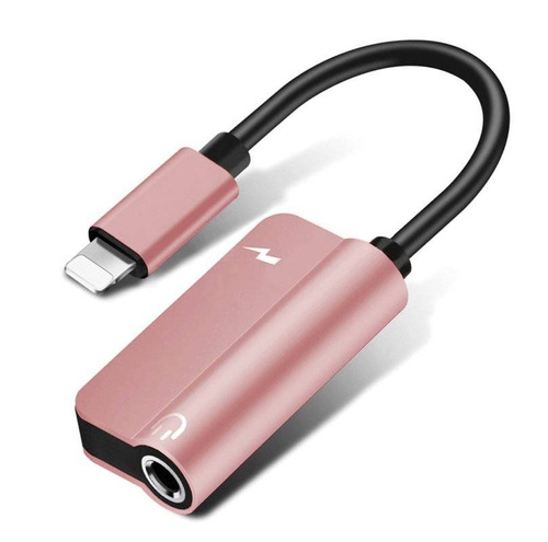 Lightning-Adapter (iPhone) - Lightning, Jack | Audio-Adapter 2-in-1 für iPhone | UA-001