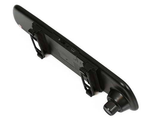 4.3 Zoll TFT LCD Rückspiegel Dashcam mit Rückfahrkamera Eingang | Loop-Aufnahme und G-Sensor, Parküberwachung, Full HD