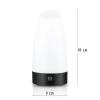 Berührungsempfindliche LED-Tischlampe - Kaltweiß | Kabellose Nachtlampe | YG-D017-Weiß