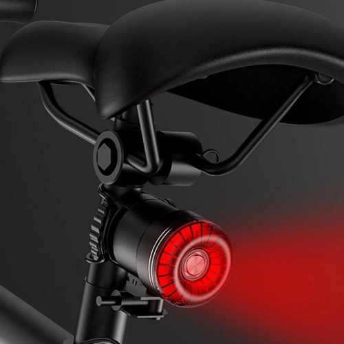 Smartes Fahrradrücklicht | LED-Beleuchtung mit Bremssensor | IP65 wasserdichtes LED-Fahrradrücklicht mit Bremsfunktion und USB-Aufladung | WD-SR