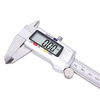 Elektronischer Schieblehre mit LCD-Display | 0 - 150 mm / 0 - 6 Zoll | LR44, Etui | digital, aus Metall | TR03