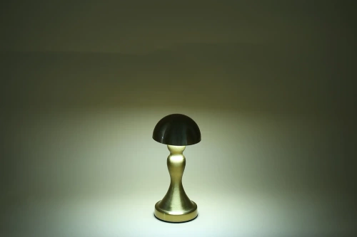 Tischlampe mit integriertem Akku | Nachtlicht mit drei Leuchtfarben | Stimmungsvolle Lampe für Hotel, Restaurant | HJA11-A-GOLD