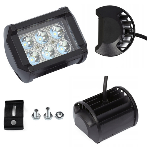 Arbeitsscheinwerfer 18W CREE Light Bar rechteckig WL5918R Flood