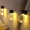 Solar LED Lichterkette, Gartenlampe zum Einstechen | 10 LED-Lampen | 5 Meter | SDC-10LED-5M