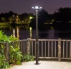 Straßenlaterne, Solar-LED-UFO-Lampe | 300W, 8Ah, IP65, 240 LED SMD5730 | großer 6V/13W Solarpanel | Fernbedienung | LDT-B240