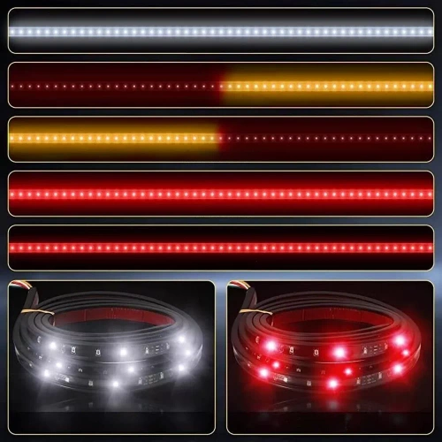 Dritte Bremsleuchte unter dem Spoiler, am Heck des Fahrzeugs | LED | 150 cm