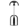 Kabellose Nachtlampe mit eingebautem 2000 mAh Akku | Moderne Tischlampe mit einstellbarer Leistung und Lichtfarbe | YG-D019-Silber