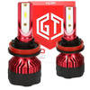 H9 H11 LED Scheinwerferlampen K5 GT ZES 80W 16000lm | 2 Stück