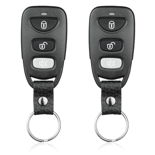 Zentralverriegelungsset mit zwei Fernbedienungen | Master- und Slave-Stellmotoren | AL103R