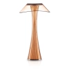 Moderne Tischlampe | Nachtlicht mit eingebautem Akku | LED-Tischlampe | MGD-151-Brown