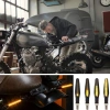 Dynamische LED Blinker für Motorräder | 12 LEDs | Blase | 4 Stück | MSL-12LED-04