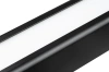 Moderne rechteckige Pendelleuchte | Fernbedienung | LED | schwarz | SX41-60CM-24W-BK