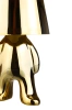 Moderne Tischlampe mit Touch-Bedienung | Nachtlicht mit eingebautem Akku | HJA23-A-GOLD