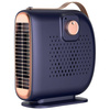 Elektrischer Retro-Heizkörper, Mini-Heizlüfter, Heizlüfter | 2 Geschwindigkeiten | 500 W | Blau | JM-115