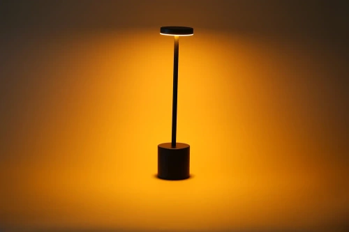 LED-Tischlampe | Moderne Nachttischlampe mit eingebautem Akku | HJA21-SCHWARZ