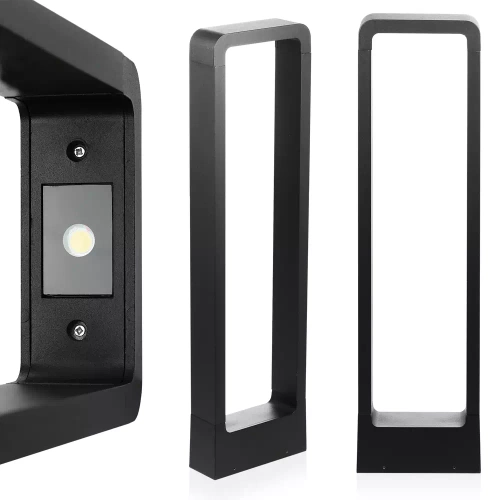 LED-Gartenleuchte Stehleuchte | Aluminium 60 cm, IP54, 10 W = 1.200 lm | LLM-60CM