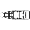 Fahrrad-Gepäckträger hinten mit Federklappe | Aluminium, verstellbar, bis 27 kg Tragkraft | BIK-ZJ667