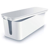 Kabelbox Organizer | Größe S | Aufbewahrungsbox für Steckdosenleisten und Kabel | CB-S