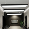 Modern Lineare LED Hängelampe 40W, Aluminium Pendelleuchte | Höhenverstellbar | 120 x 18 cm