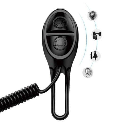 TWB-105 Elektrische Fahrradklingel USB 120 dB | Türklingel mit eingebautem Akku | 4 Klangmodi