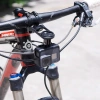 Vorbauhalterung für Fahrradcomputer und GoPro | Aluminiumhalterung kompatibel mit Garmin, Bryton | MBZJ-042