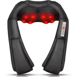 Nacken- und Schultermassagegerät | Heizfunktion | schwarz | RN-001-BLACK