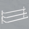 Handtuchhalter | Wandhalterung für das Badezimmer | Badezimmerstange | MJR-50CM-3-WEISS
