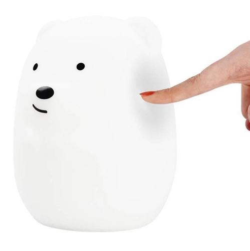 Silikon-LED-Nachtlicht für Kinder | Bärchen LED | IR-Fernbedienung | NL-04