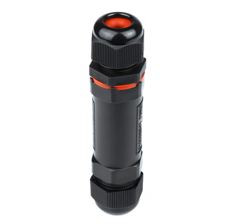 Hermetische Verbindung, gedrehte Kabelmuffe | 3x 1,0-2,5 mm², 450V, 24A, IP68 | XY20