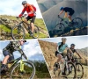Ergonomische Fahrradgriffe | Rutschfeste TPR-Gummigriffe | BHD-233