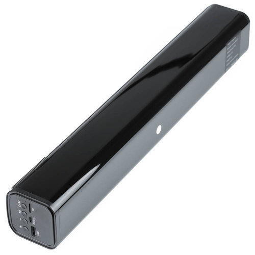 Kabelloser Bluetooth-Computer-Soundbar | Uhr, Wecker, AUX, TF | 2200mAh, 10W, 20Hz-20kHz | S8