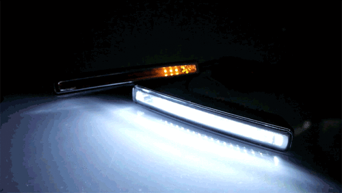 54 SMD 3014 LED-Tagfahrlichter mit Blinker | DRL 21