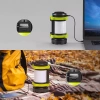 Multifunktionale LED Campinglampe, Taschenlampe mit Powerbank-Funktion | Rotes Licht | 6 Leuchtmodi, 800lm, 3700mAh, bis zu 20 Stunden Betriebsdauer, IPX4 | HC-260