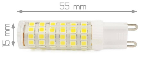 G9 LED Lampe | 6W LED Leuchtmittel Birne Ersatz 60W Halogenlampe | 700 Lumen