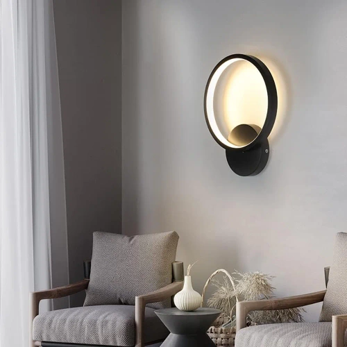 Runde Wandleuchte | Minimalistische Wandlampe | YG-W005-B