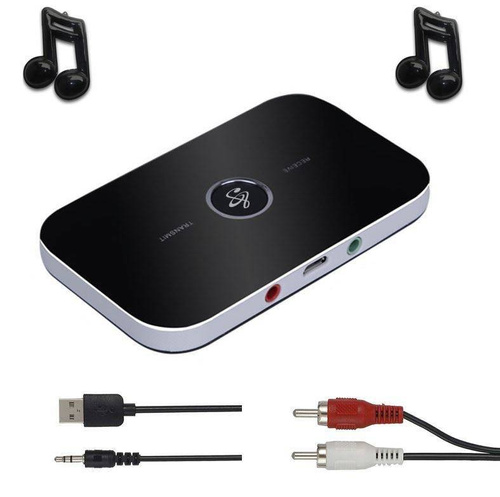 Bluetooth-Adapter | Bluetooth 5.0, 2-in-1, Sender und Empfänger | schwarz | B6-Black