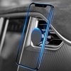 Magnetische Aluminiumhalterung für Telefon | 2 Platten im Set | M048-Schwarz