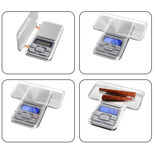 Taschenwaage für Schmuck | digitale Präzisionswaage | DH-68B-200g