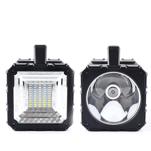Doppelseitige multifunktionale LED-Taschenlampe mit integriertem Akku | 1200lm, 7 Beleuchtungsmodi, bis zu 20 Stunden | Powerbank-Funktion | W844