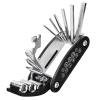 Fahrrad-Multitool - Inbusschlüssel, Aufsätze, Steckschlüssel | Werkzeuge 16-in-1 | Schlüsselset | MFT-16in1