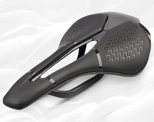 Leichter ergonomischer Fahrradsattel mit EVA-Schaum und Belüftung | Profi-Fahrradsattel 192g | ESLNF-200