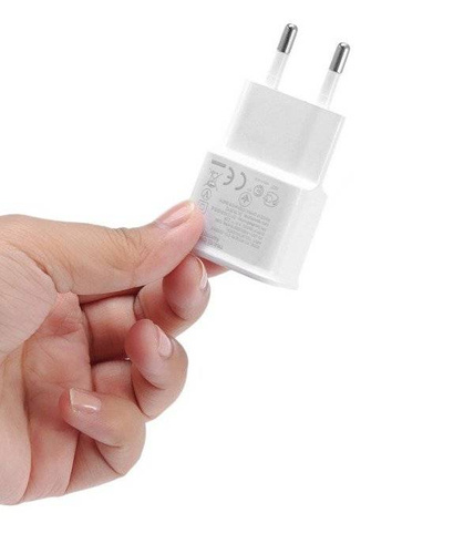 USB-Netzladegerät für Telefon | Seitlicher USB-Anschluss | WA-001