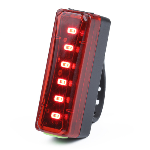 LED-Fahrradbeleuchtungsset für vorne und hinten | 2 x XM-L T6 CREE LEDs, 1.000 lm, 6 Leuchtmodi, 1.200 mAh | 6 LEDs, 4 Leuchtmodi, 300 lm