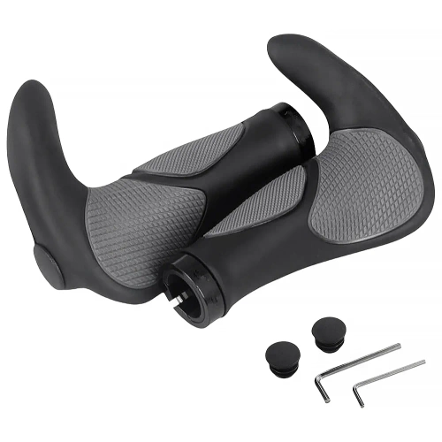 Ergonomische Fahrradgriffe | Rutschfeste TPR-Gummigriffe | BHD-233-G