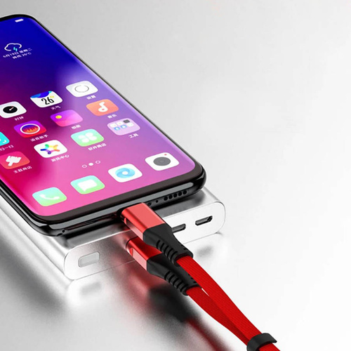 Kurzes USB-Kabel - USB-C Quick Charge 3.0 | 30 cm | Datentransfer, Android Auto | UC-020-TPC