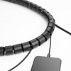 Kabel- und Kabelorganizer | Schwarz | CRG-002-2.6M