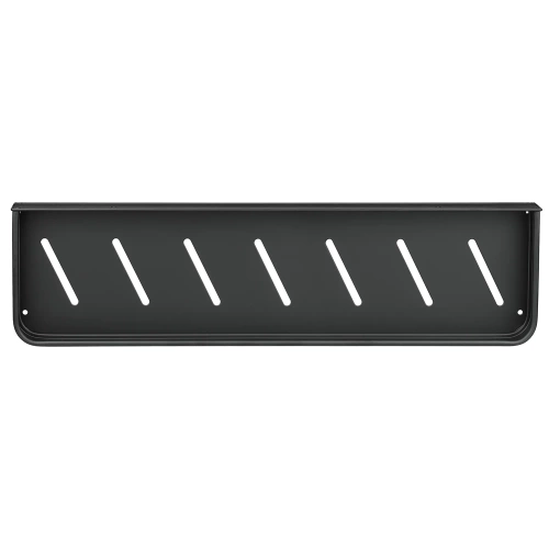 Badregal über dem Waschbecken | Länge 50 cm | Duschablage | Schwarz | BSU-L50CM-B