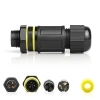 Wasserdichte Kabelmuffe IP68 | Schraubverbinder + 3-polige Schnellverbinder 450 V 17,5 A für Kabel 5–10 mm | M683-A